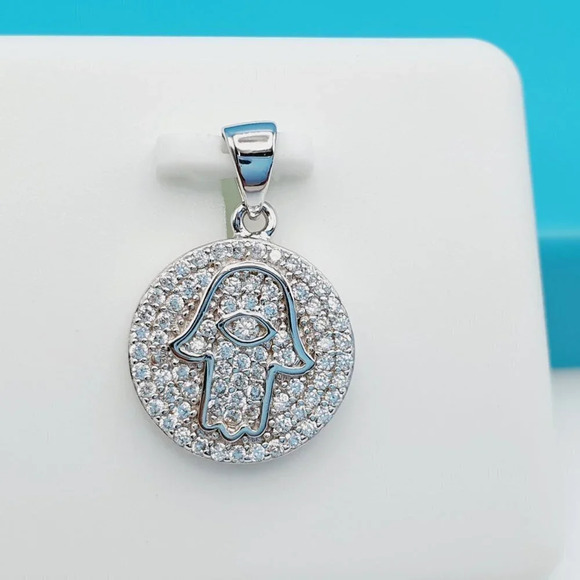 "925 Sterling Silver CZ Beautiful Pendant for Women, 1USPAR4077 - Picture 1 of 11